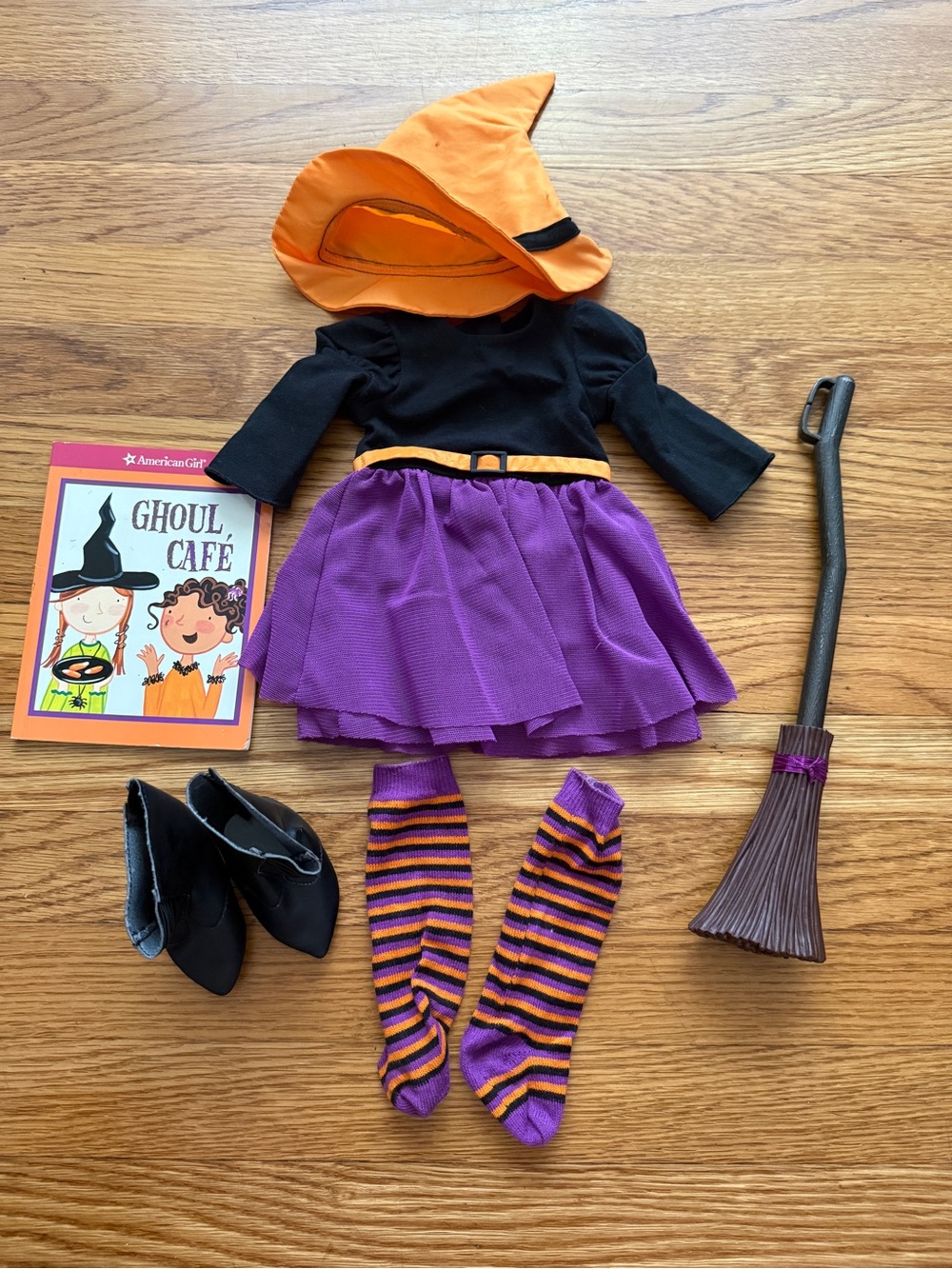 American Girl retired friendly witch costume set